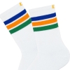 1 Pair Colorful Patterned Men Ankle Socks Asorty ( 40 - 42 ) - White