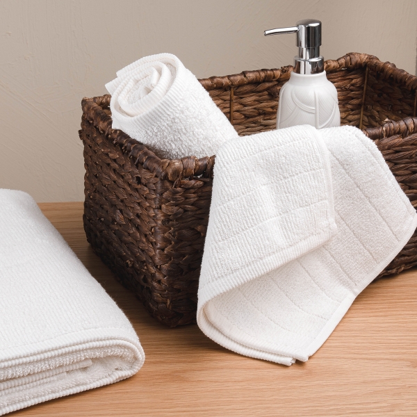 Cool Premium Cotton Hand Towel 30 x 50 cm - White