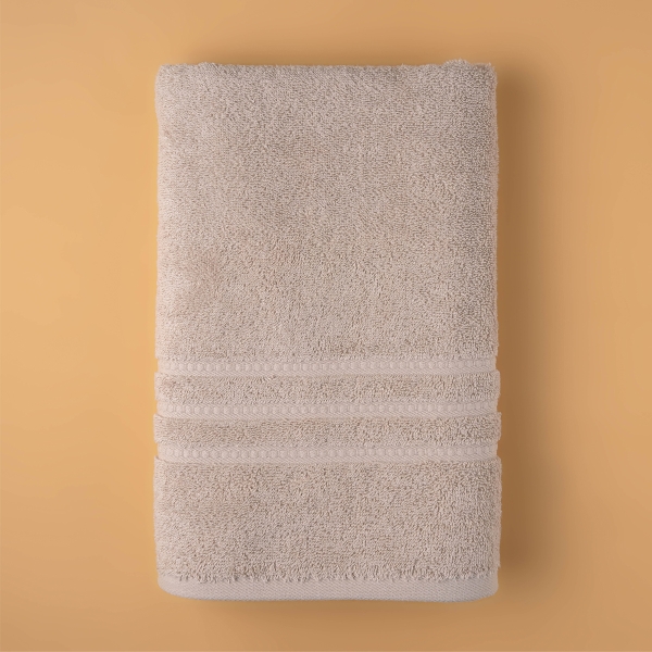 Chic 70 x 140 cm Bath Towel Premium Cotton - Beige