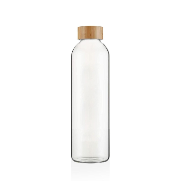 Natura Glass Water Bottle 1000 ml - Transparent