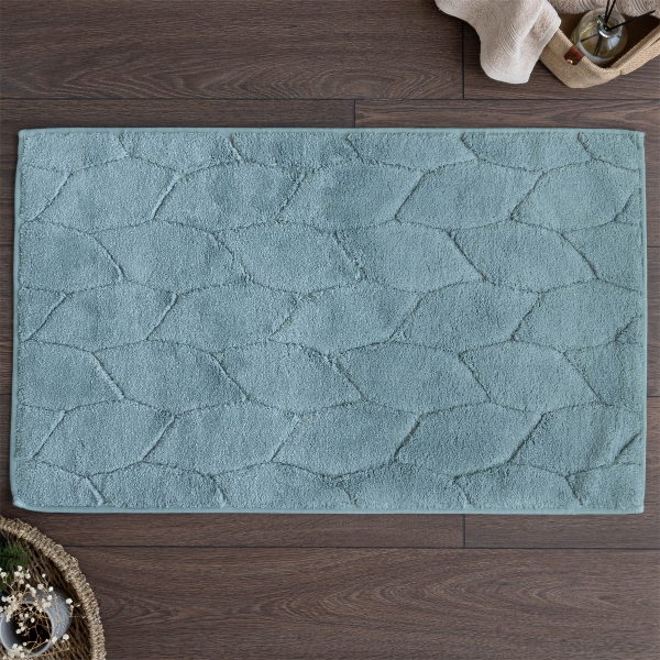 Lirio Elegant Bath Mat Set 50 x 80 cm - Green