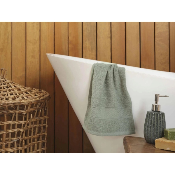 Dielle Cotton Bath Towel 70 x 140 cm - Green