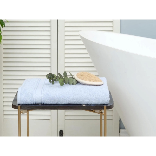 Daily Soft Cotton Bath Towel 70 x 140 cm - Blue