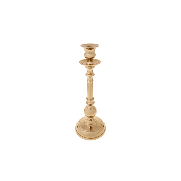 Jolie Candlestick 26.75 cm - Gold