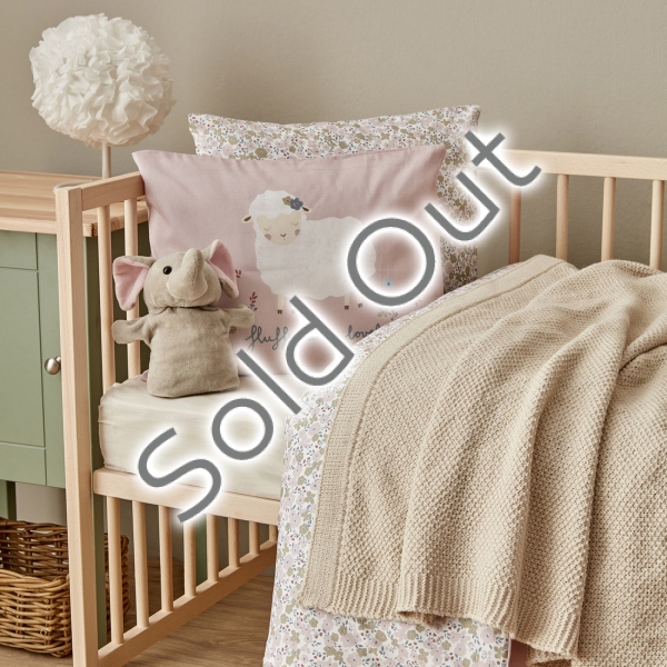 Little Honey Knitted Blanket 90 x 110 cm - Beige