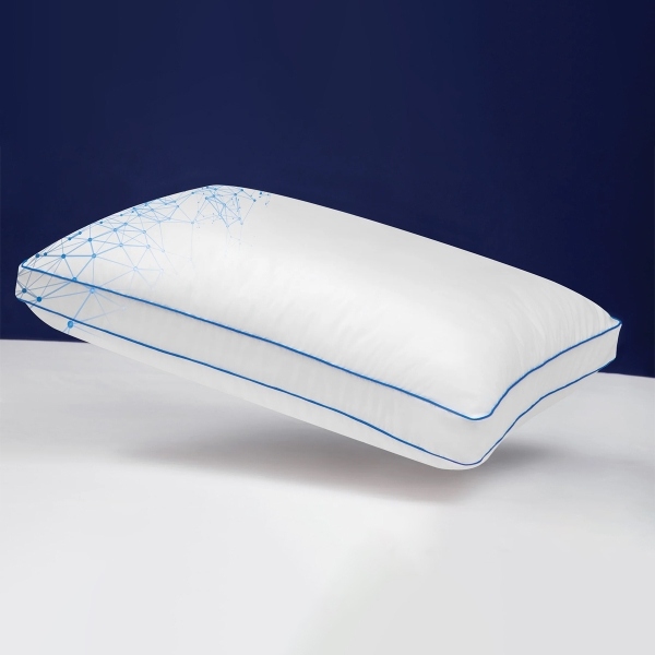 Visco Hybrid Pillow 65 x 45 x 19 cm (400 gr) - Blue