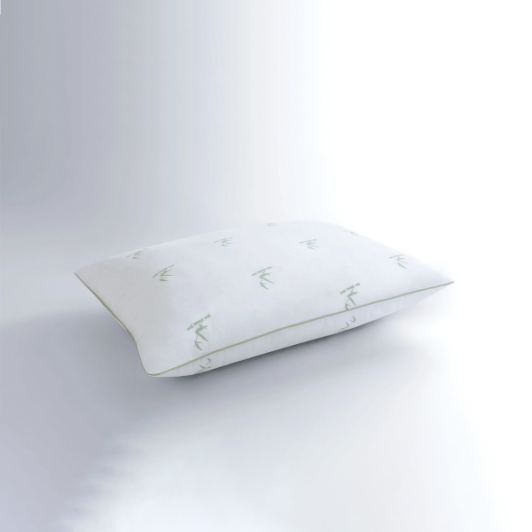 Bamboo Pillow 50 x 70 cm ( 800 gr/m² ) - White / Green