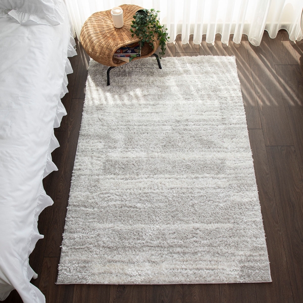 Bella Fiona 160 x 230 cm Zymta Winter Carpet - Mink / Cream / Light Grey