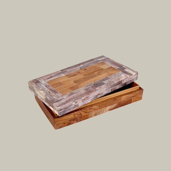 AFR Bone Wooden Box 28 x 16 cm