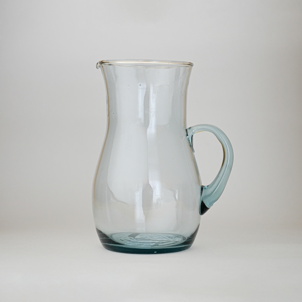 Natu Glass Jug 2000 ml - Blue