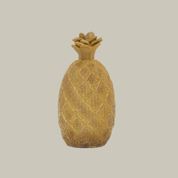 Melanie Pineapple Trinket 28 cm - Natural