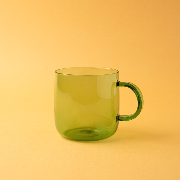 Celestial Empire Glass Mug 350 ml - Green