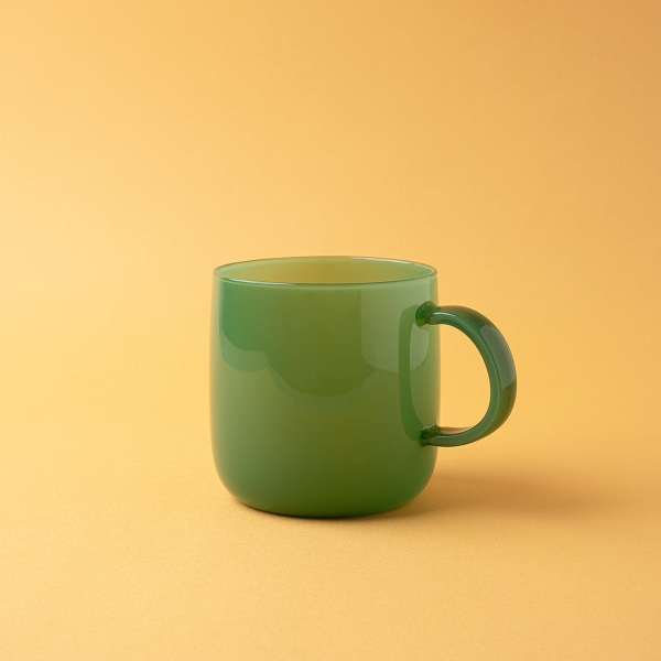 Celestial Empire Glass Mug 350 ml - Jade Green