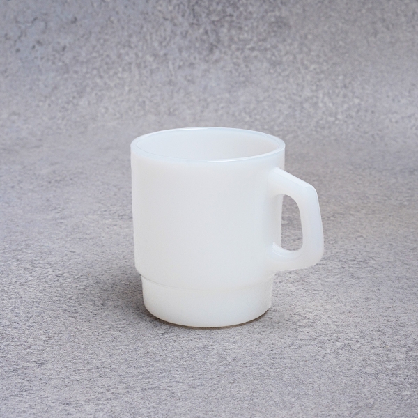 Sleeping Giant Glass Mug 250 ml - Jade White 