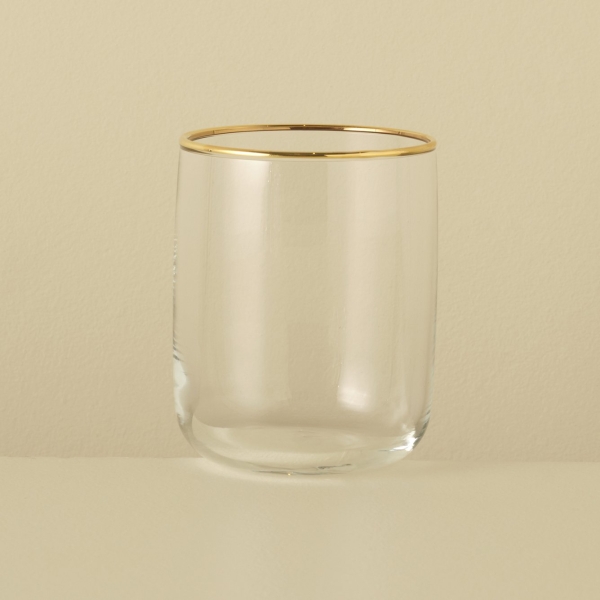 Premium Glass Cup 270 ml - Gold