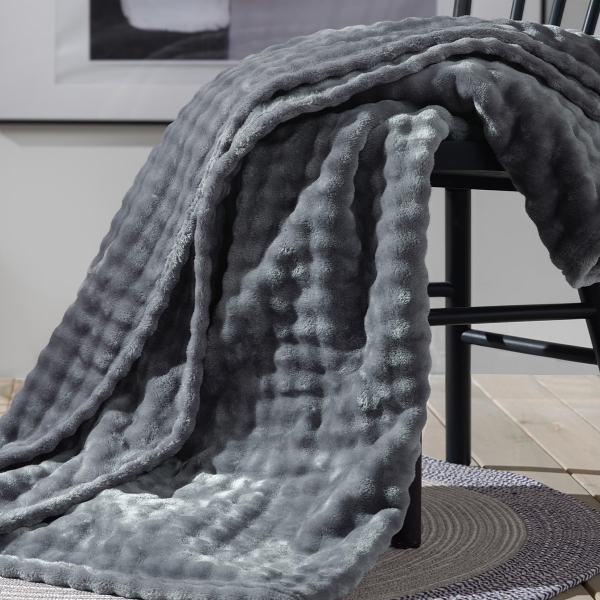 Blera Wellsoft TV Blanket 140 x 190 cm - Anthracite