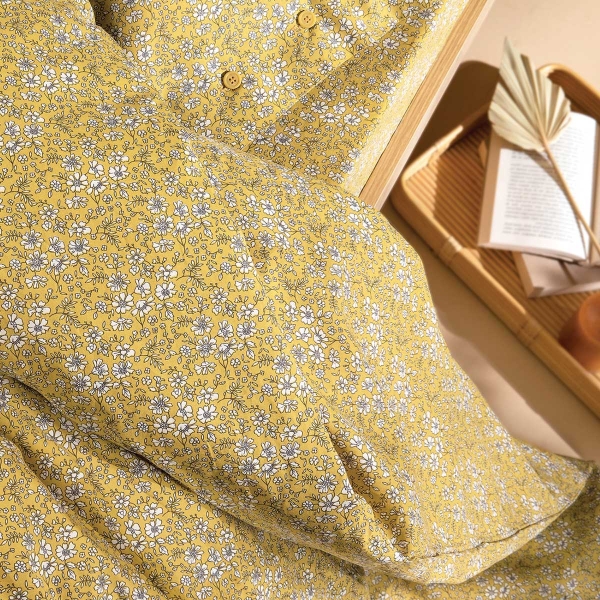 Mix&Match Liberty Single Duvet Cover 160 x 220 cm - Yellow