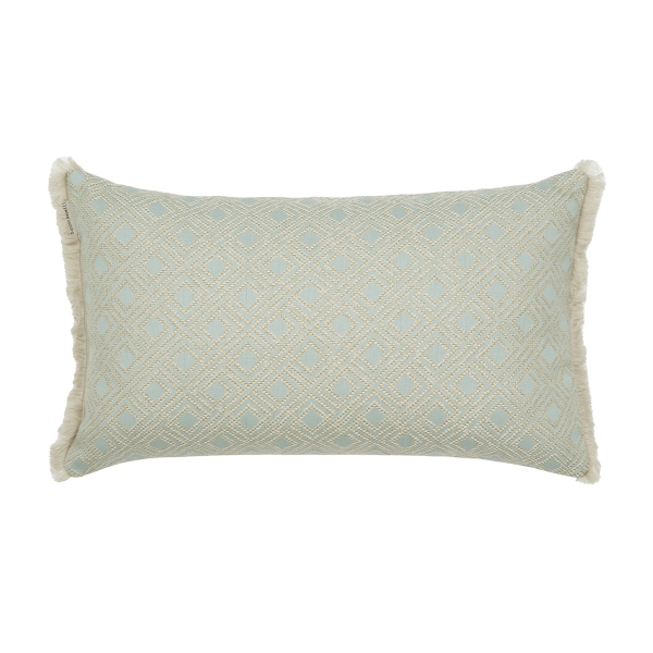 Olines Filled Decorative Pillow 30 x 50 cm - Sage Green