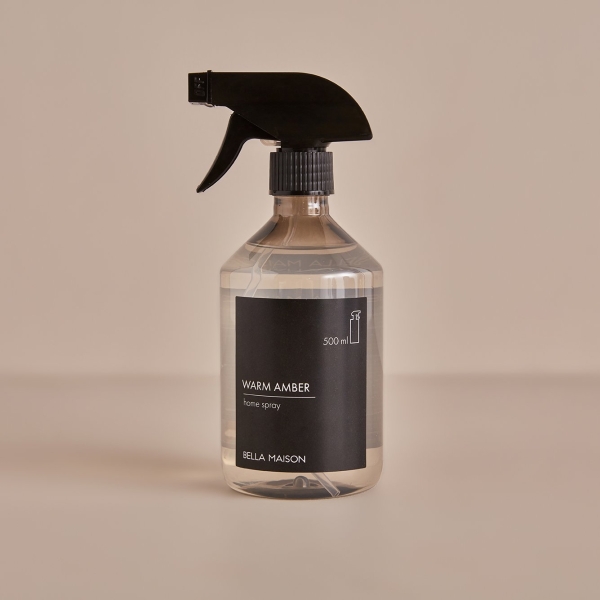 Warm Amber Room Spray 500 ml - Black