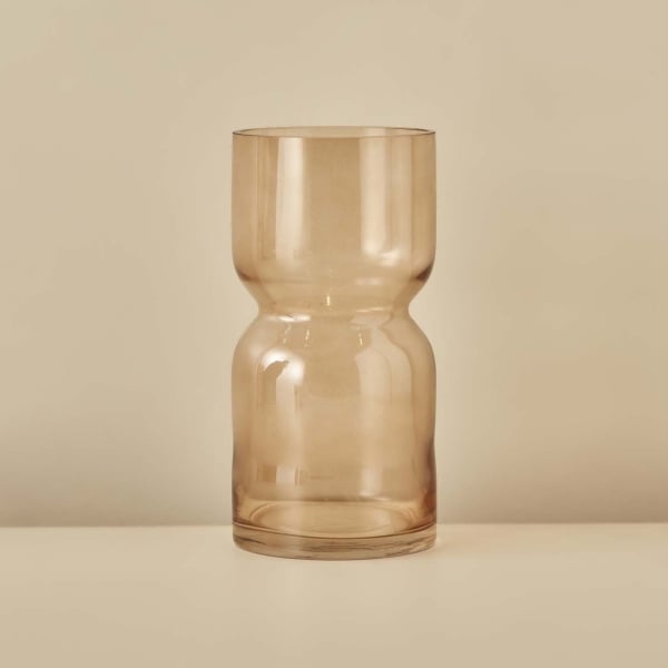 Sample Vase 11 x 11 x 22 cm - Brown