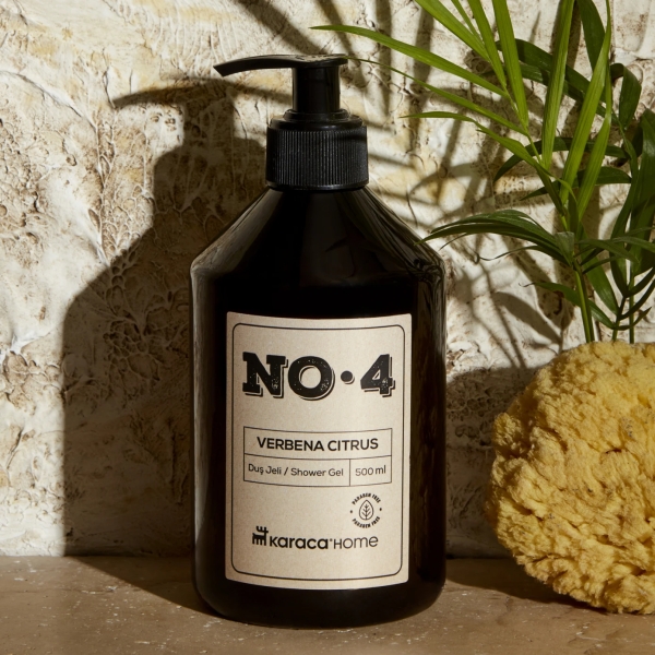 No.4 Verbena Citrus Shower Gel 500 ml - Brown