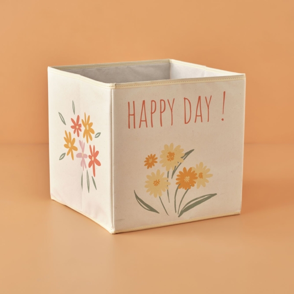 Freya Box Without Lid 30 x 30 cm - Beige / Cream