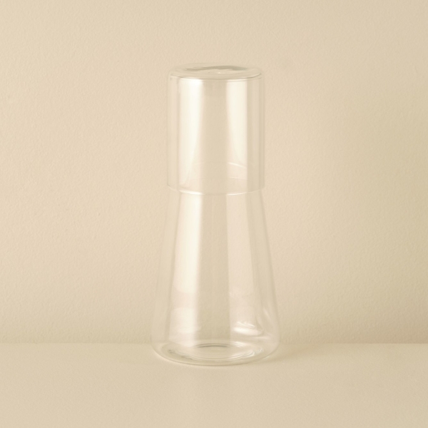 Conical Glass Carafe 750 cc - Transparent