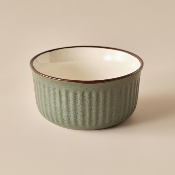 Oslo Stoneware Bowl 500 ml - Green