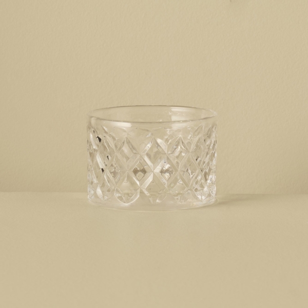 4 Pieces Karmen Glass Snack Bowl 170 ml - Transparent