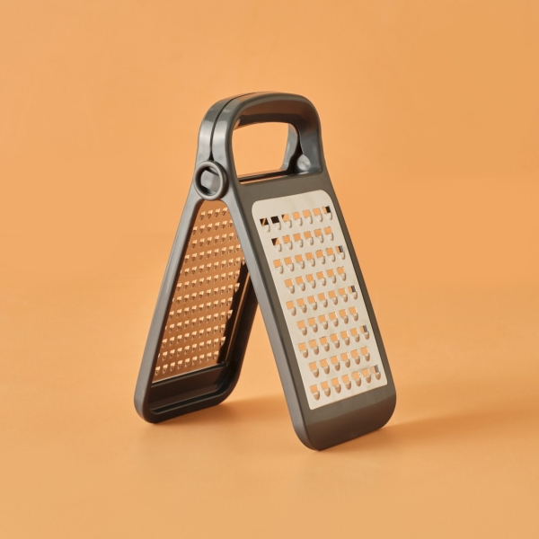 Verna Foldable Grater with Stand 10.7 x 22 x 5 cm - Grey