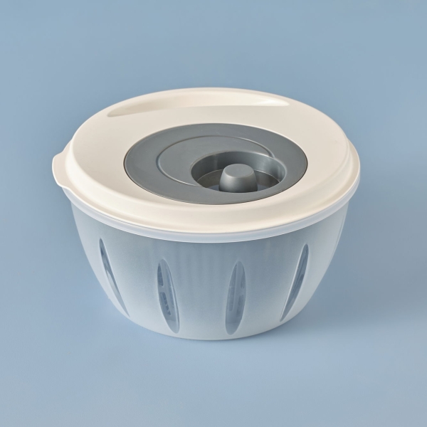 Adapt Salad Spinner 25.6 x 25.6 x 14.2 cm - Grey / White