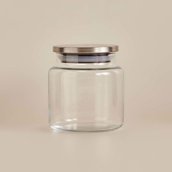 Jelly Metal Lid Jar 635 ml - Transparent