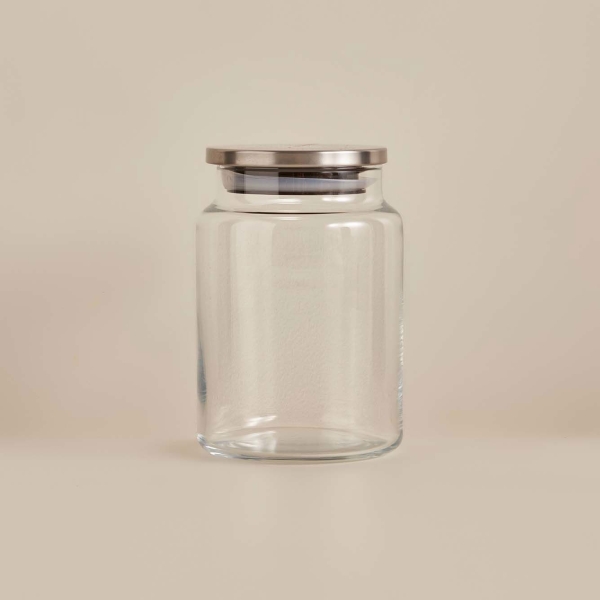 Jelly Metal Lid Jar 890 ml - Transparent