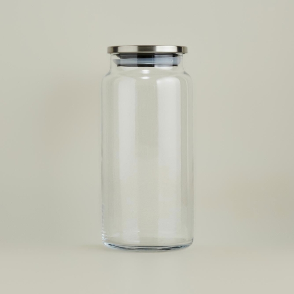 Jelly Metal Lid Jar 1400 ml - Transparent