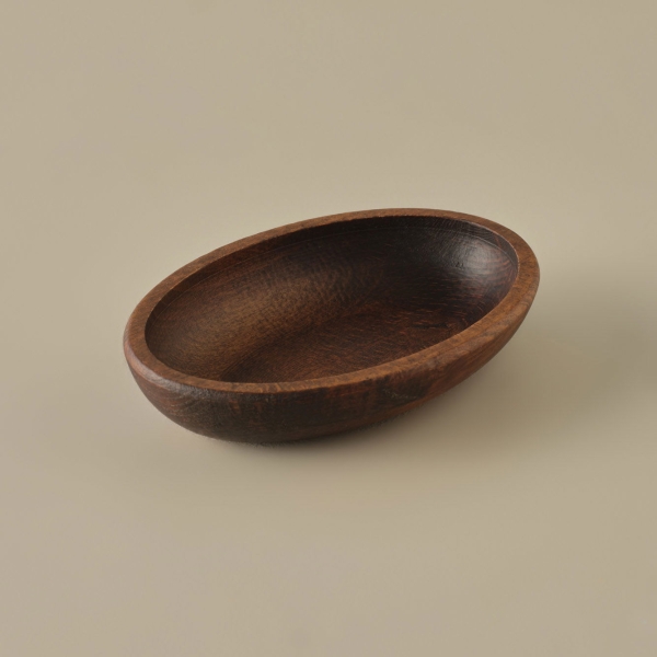 Aris Boat Wood Bowl 16 x 24 cm - Brown