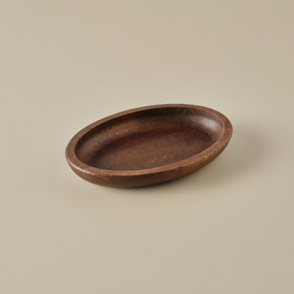 Aris Boat Wood Bowl 12 x 18 cm - Brown