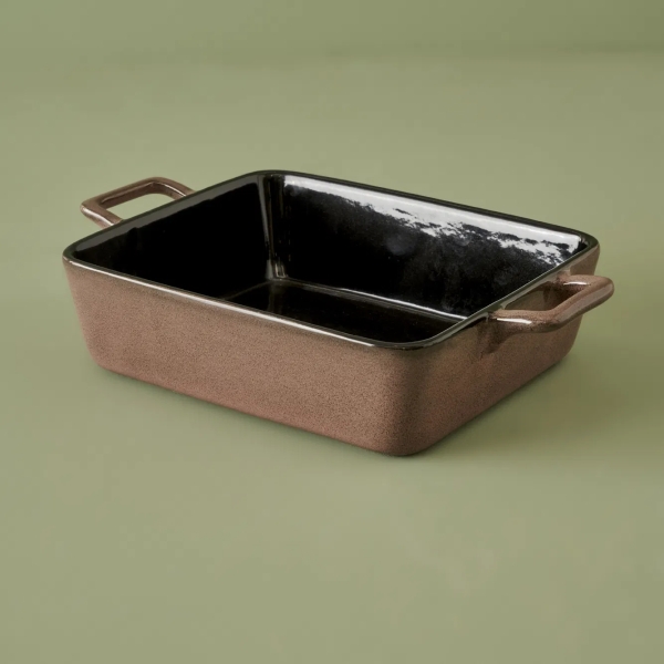 Ovem Ceramic Oven Dish 29 x 18.5 x 6.5 cm - Brown