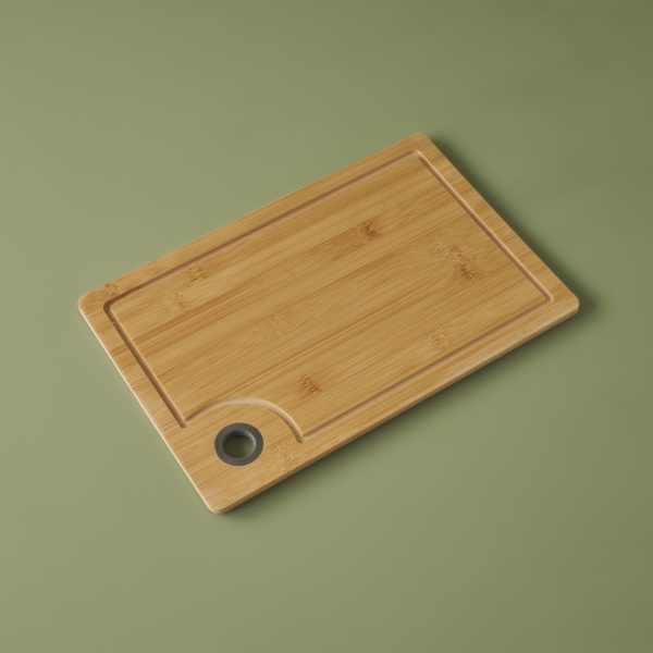 Ronna Bamboo Cutting Board 36 x 23 x 1 cm - Anthracite