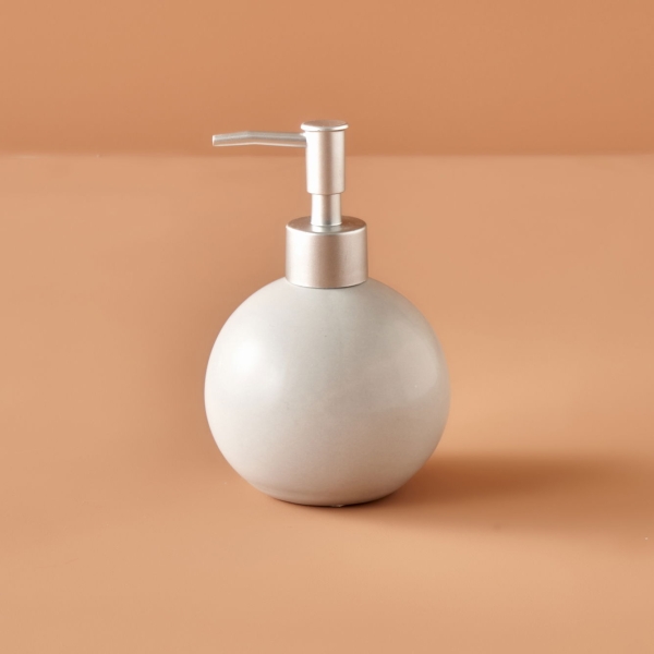 Perla Liquid Soap Dispenser 37 x 37 cm - Beige