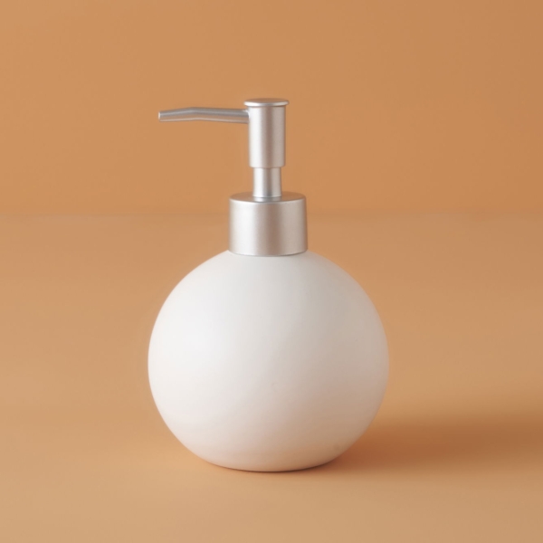 Perla Liquid Soap Dispenser 37 x 37 cm - White