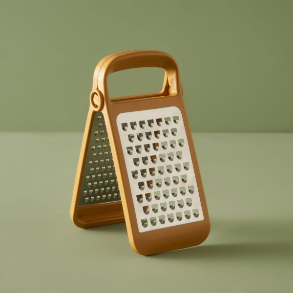 Verna Foldable Standing Grater 10.7 x 22 x 5 cm - Mustard