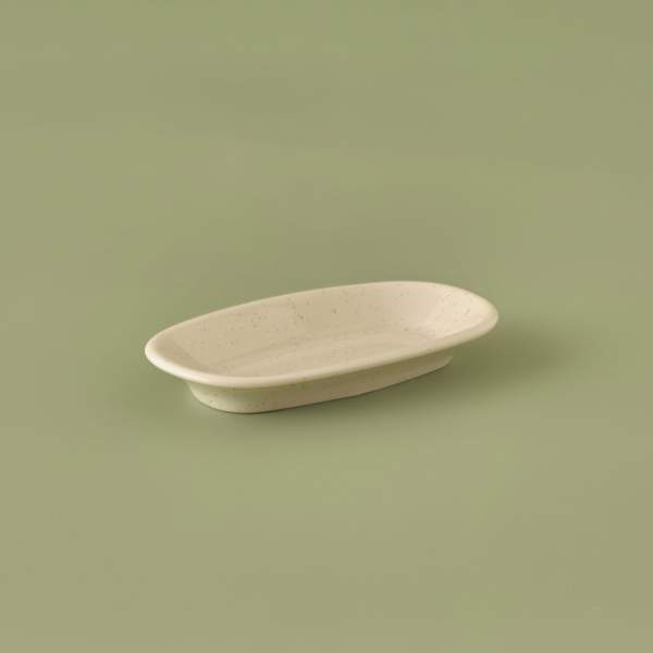 Sand Porcelain Serving Plate 15 cm - Cream