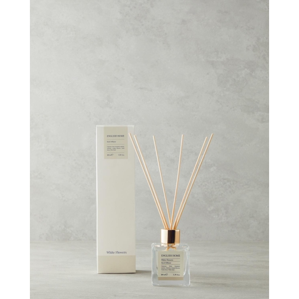 White Flowers Diffuser Sticks 100 ml Beige