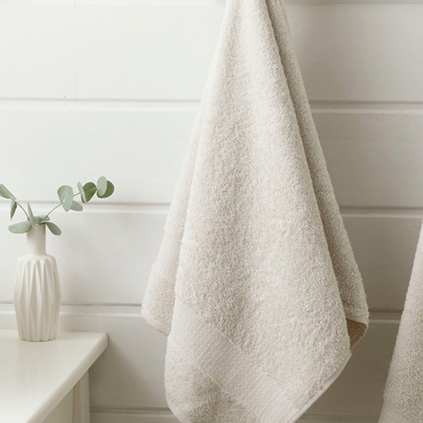 Pure Basic Face Towel 50x90 cm Beige