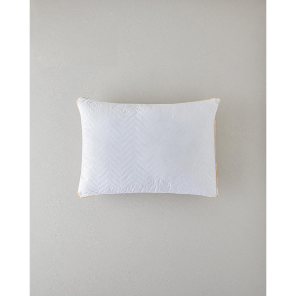 Air Plus Microfiber Pillow 50x70 cm White – Gold