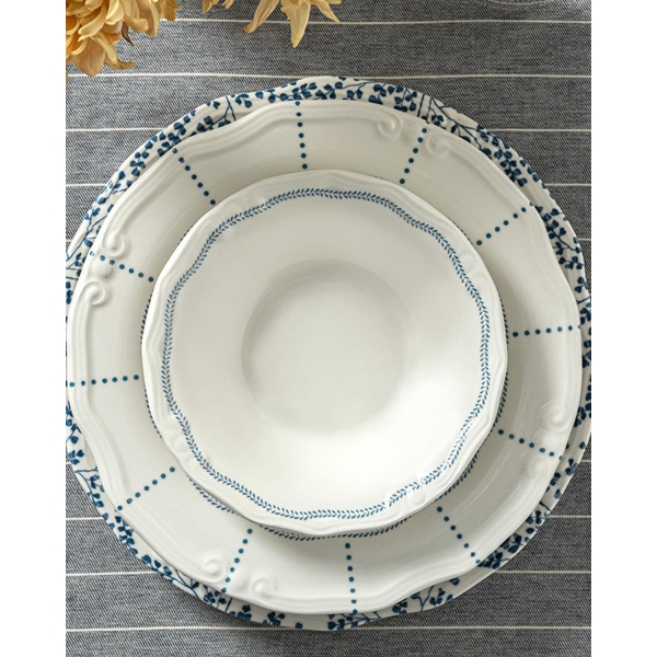 Zebra Porcelain Bowl 17 cm Blue