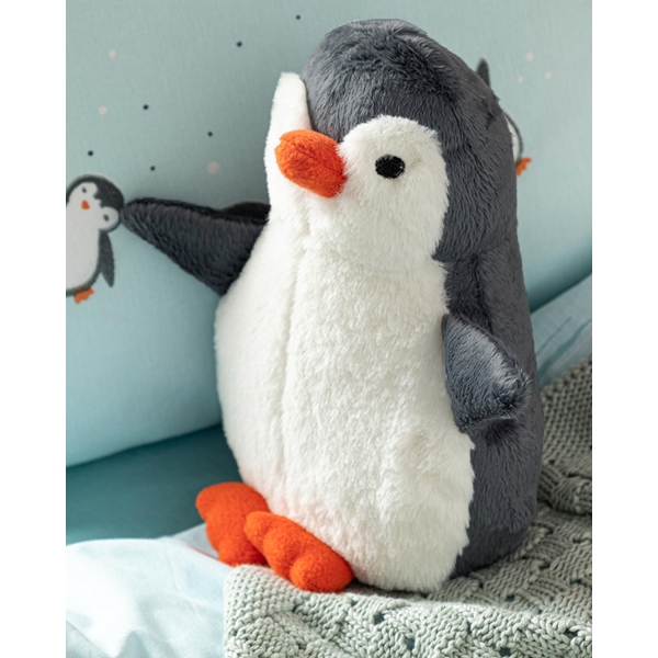 Little Penguin Child Pillow 38x40 cm Gray