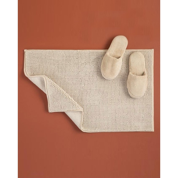 Paige Macaroni Bath Mat 50x80 cm Beige