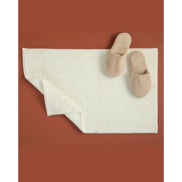 Paige Macaroni Bath Mat 50x80 cm Ecru