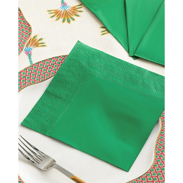 Hilfe Paper 20 Piece Tissue Napkin 33x33 cm Green